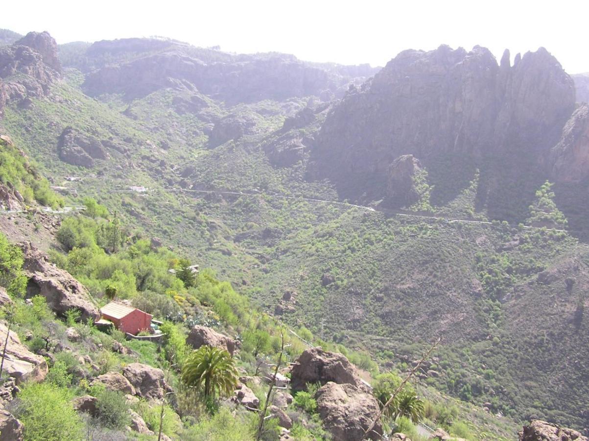 Casa Cueva El Pedregal Tejeda Villa Luaran gambar