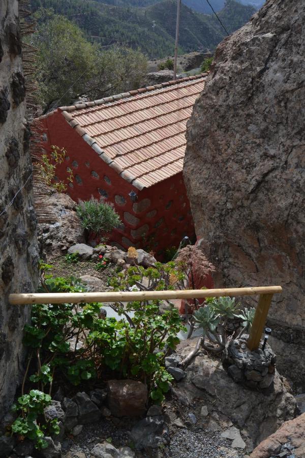 Casa Cueva El Pedregal Tejeda Villa Luaran gambar