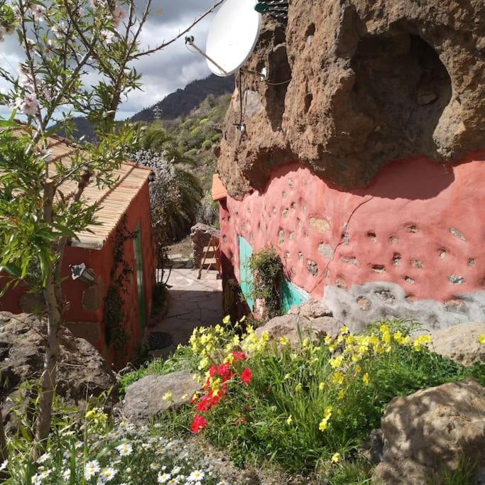 Casa Cueva El Pedregal Tejeda Villa Luaran gambar