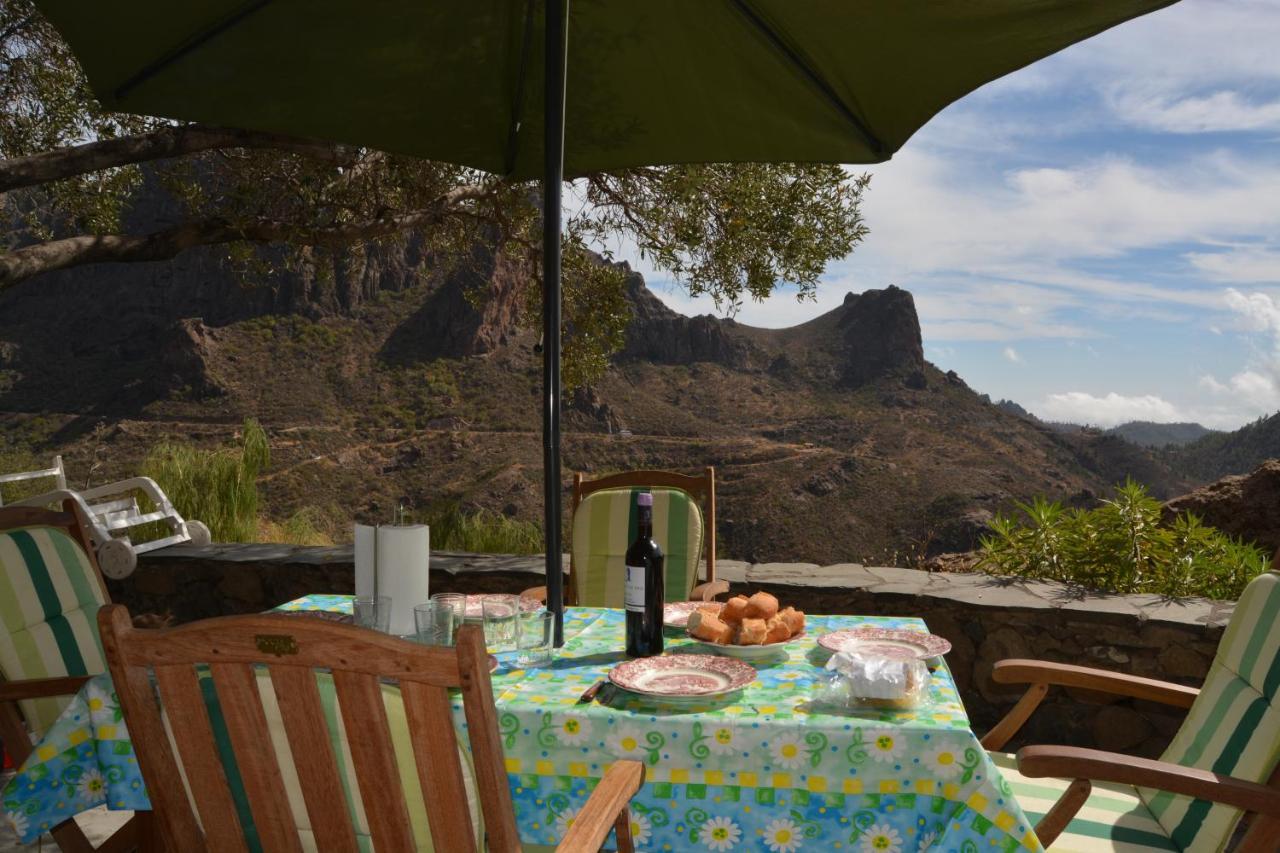 Casa Cueva El Pedregal Tejeda Villa Luaran gambar