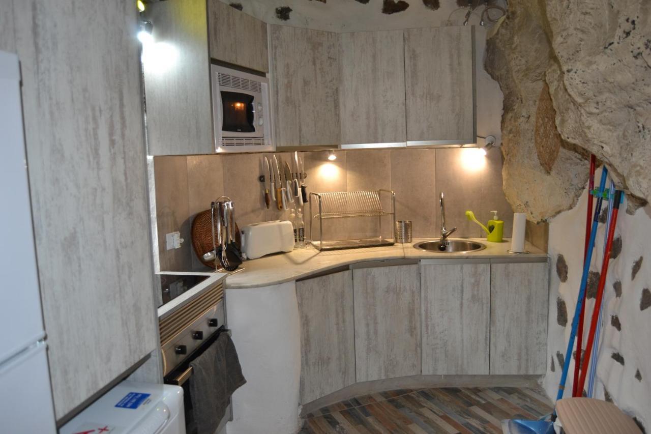 Casa Cueva El Pedregal Tejeda Villa Luaran gambar