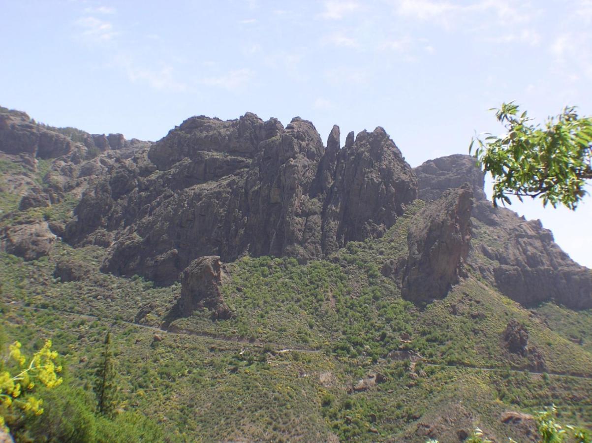 Casa Cueva El Pedregal Tejeda Villa Luaran gambar