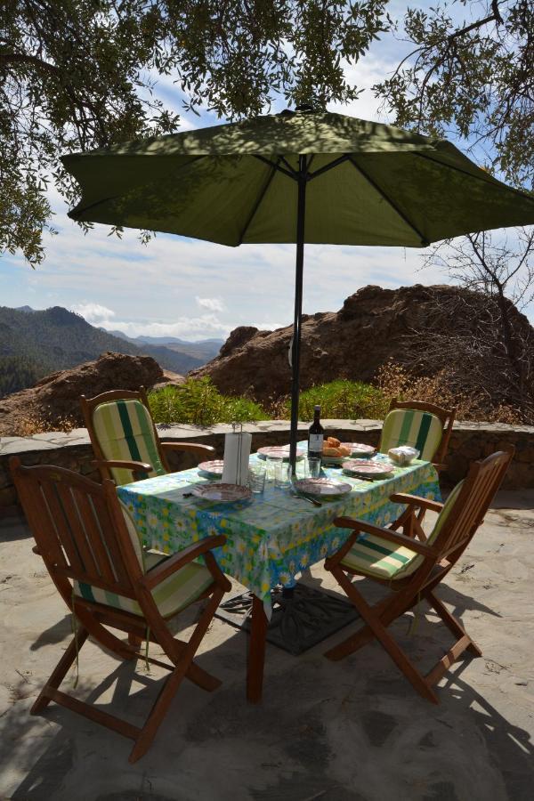 Casa Cueva El Pedregal Tejeda Villa Luaran gambar